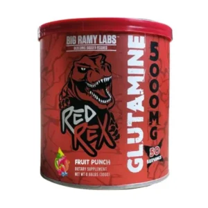 Big Ramy Labs – Red Rex Glutamine – 5000Mg- 50Serv