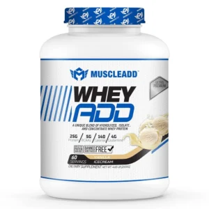 MUSCLEADD – Whey Add-60Serv.-2100G flavored