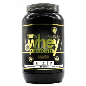 Challenger Nutrition, 100% Whey Protein, 1 Kg, flavored